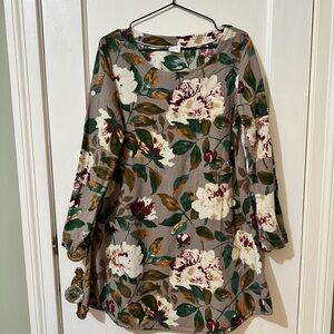 Floral Long Sleeve Dress